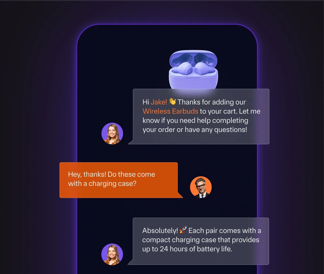 Human-powered conversations