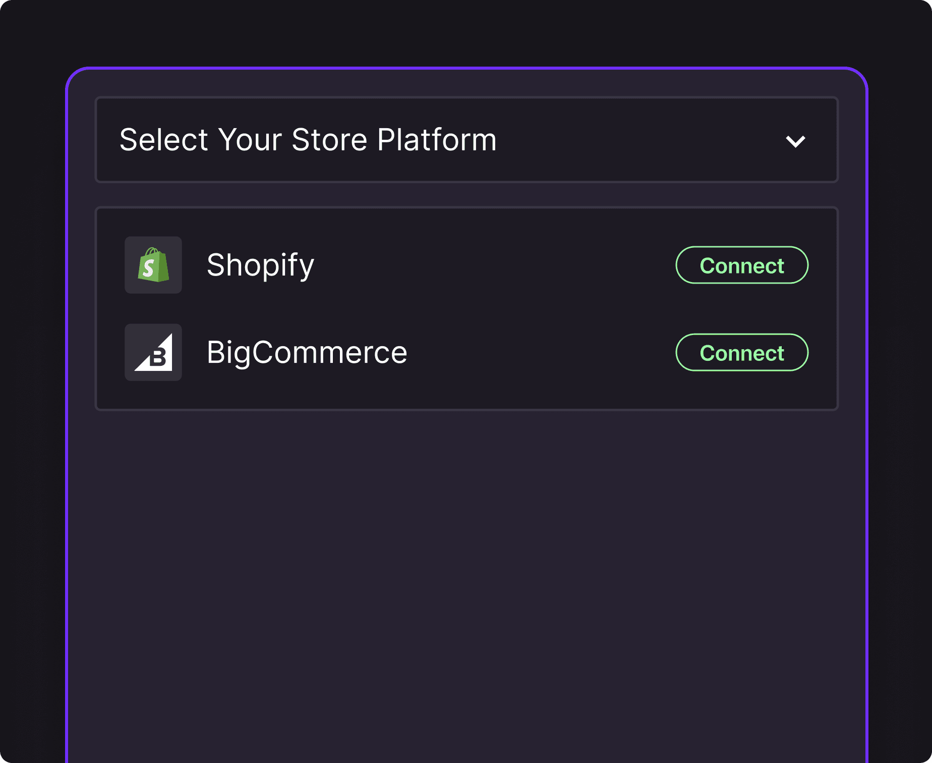 Connect your store