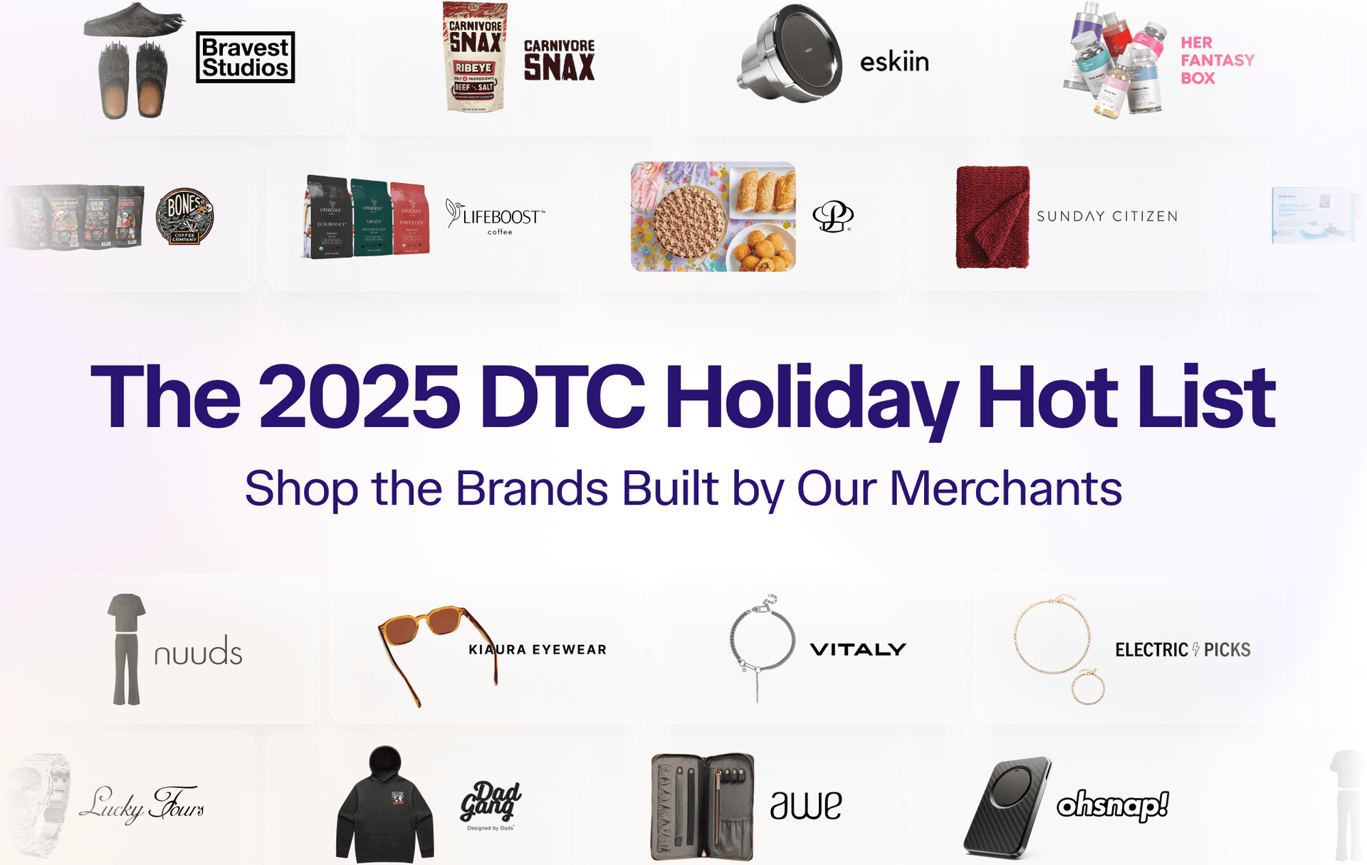The 2025 DTC Holiday Hot List - Shop the Brands Built by Our Merchants